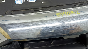 19-21 VW Jetta radiator grille without radar emblem, sand, swollen chrome