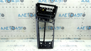 Audi A6 C8 19-25 center console trim bracket with chrome moldings, with trims, scratches