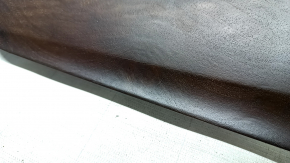 A set of interior trims for the Audi A6 C8 19-21, birch wood, achatgr, "quattro", broken guide