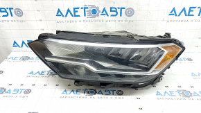 Left front headlight for VW Jetta 19-24 LED assembly, sand