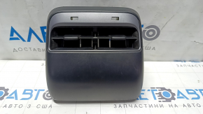 Tesla Model 3 18 Center Console Air Vent with Trim, Black, Scratched
