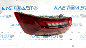 Left outer fender light for a 2019 VW Jetta, scratches, glued on