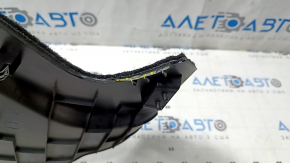 Tesla Model S 12 console tunnel trim, left side, black, broken mount