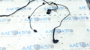 Audi A6 C8 19-25 rear bumper wiring for parking sensors and park assist