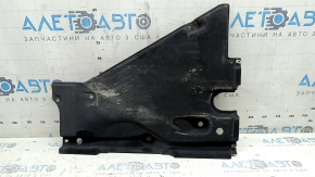 Rear left underbody protection for Audi A6 C8 19-25, torn and worn