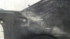 Rear left underbody protection for Audi A6 C8 19-25, torn and worn