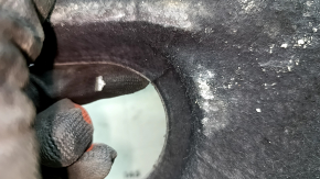 Rear right underbody protection for Audi A6 C8 19-25, cracks, wear