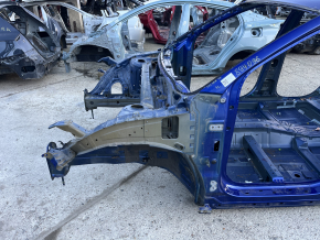 Front left quarter panel for Hyundai Tucson 22-25 2.5 USA on the body, blue