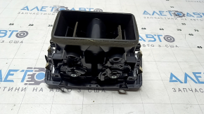 Tesla Model S 12 center console air vent - black, scuffed