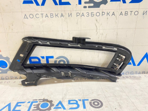Bumper grille right VW Golf 15-17 with chrome, under fog lights DPA