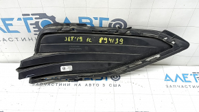Left bumper grille for VW Jetta 19-21 without fog lights, sand