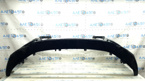 Bare front bumper for Audi A6 C8 19-23 with park assist and headlight washer, S-Line, without cap, blue, fake, scratches, broken fasteners