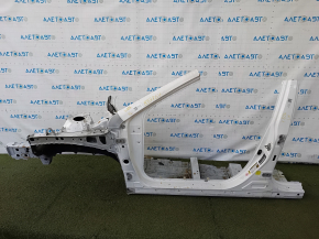 Front left quarter panel of Toyota Camry v50 12-14 USA on the body, white, rusty