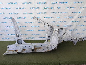 Front left quarter panel of Toyota Camry v50 12-14 USA on the body, white, rusty