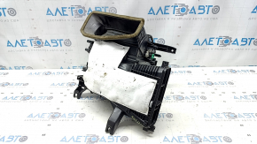 The bare heater housing and ventilation of the Hyundai Tucson 22-24