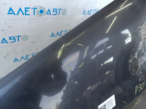 Quarter wing rear right Toyota Prius 30 13-15 on the body, graphite, dents, bumps