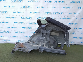 Quarter wing rear right Toyota Prius 30 13-15 on the body, graphite, dents, bumps