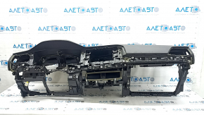 Black dashboard panel with airbag for VW Jetta 19-24, broken mount