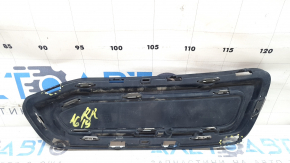 Right rear bumper lip trim for Audi A6 C8 19-23 with molding, chrome, S-line, broken fasteners