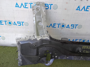 Rear panel BMW 3 G20 19-24 2-piece, on the body, graphite