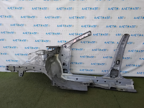Front right quarter panel for Toyota Camry v55 15-17 USA, on the body, silver 1J9