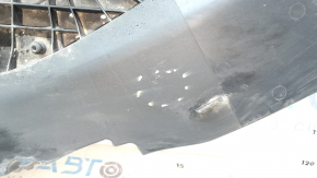 Front bumper guard for Audi A6 C8 19-25 S-Line, missing fragment, broken fasteners, cracked, scratches