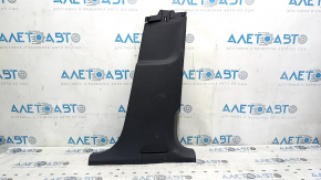 Lower right center pillar trim for VW Tiguan 2009-2018, black, type 2, scratches