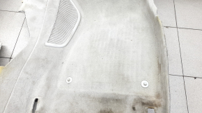 Audi A6 C8 19-19 light gray floor covering, dry cleanable