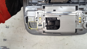 Front light assembly for Honda CRV 17-22, gray, under sunroof, with controls