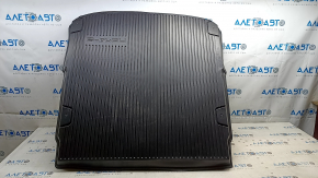 Trunk carpet (rubber) Audi E-Tron 19-23 black, scratches