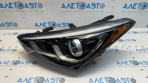 Headlight front left Hyundai Santa FE Sport 17-18 rest usa halogen TYC