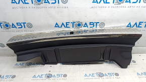 Audi E-Tron 19-23 trunk opening trim, black, scratched, rusty