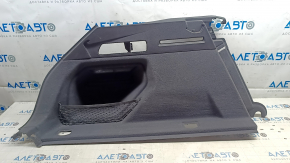 Rear left arch trim for Audi E-Tron 19-23, black, pocket-sized, Quattro, scratches