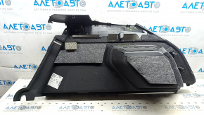 Rear left arch trim for Audi E-Tron 19-23, black, pocket-sized, Quattro, scratches