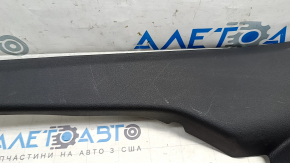 Lower left rear pillar trim for Audi E-Tron 19-23, black, worn