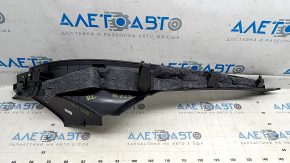 Lower left rear pillar trim for Audi E-Tron 19-23, black, worn