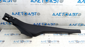 Audi E-Tron 19-23 black, worn rear pillar trim, lower right