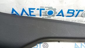 Audi E-Tron 19-23 black, worn rear pillar trim, lower right