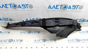 Audi E-Tron 19-23 black, worn rear pillar trim, lower right