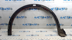 Front right fender arch trim for Audi E-Tron 19-23 in body color, graphite LZ7S, chipped, dented