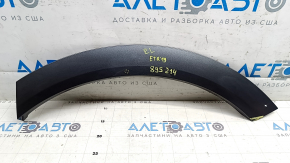Rear left fender arch trim for Audi E-Tron 19-23 in body color, graphite LZ7S, chipped