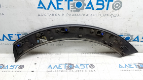 Rear right fender arch trim for Audi E-Tron 19-23 in body color, graphite LZ7S, chipped