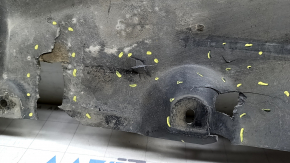 Front bumper guard for Audi E-Tron 19-23: no fragments, cracks, broken fasteners