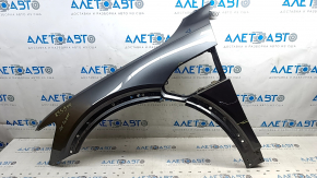 Front left fender Audi E-Tron 19-23 graphite LZ7S, chipped