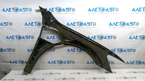Front left fender Audi E-Tron 19-23 graphite LZ7S, chipped