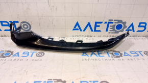 Left front bumper lip for Toyota Camry v70 18-20 SE/XSE, gloss black