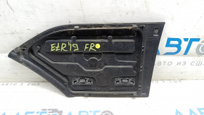 Right charging port flap for Audi E-Tron 19-23, E-TRON lettering, body color, graphite LZ7S