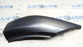 Right front bumper lip for Audi E-Tron 19-23 Quattro, body-color, graphite LZ7S, sand, scratches
