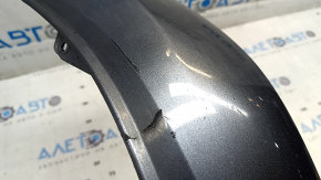 Right front bumper lip for Audi E-Tron 19-23 Quattro, body-color, graphite LZ7S, sand, scratches