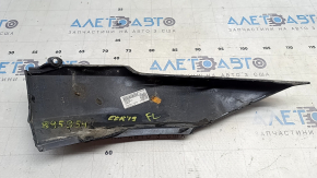 Left front bumper lip for Audi E-Tron 19-23 Quattro, body-color, graphite LZ7SB, sand, scratches